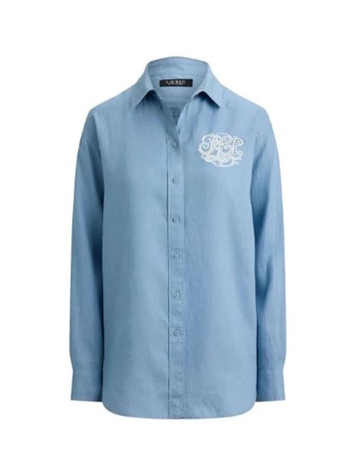  LAUREN RALPH LAUREN | WOMEN-SPORT SHIRT.BLU